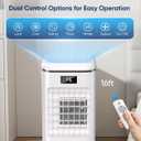 Portable Air Conditioners Fan, Windowless Evaporative Air Cooler 3 Modes & 3 Speeds, 12H Timer for Smart Auto-off, 2-Gals Tank for 20H Cooling,16FT Remote,No Hose Needed,38db Swamp Cooler, FK2508