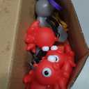 28 Valentines Day Gift Cards with Popping Eye Stress Relief Squeeze Toys for Kids School Classroom Valentines Exchange, Valentines Party Favors, Prize Rewards