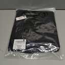 Liberty Pro Womens High-Waisted Ankle-Length Lounge Pants, 26 Inseam Wide Leg Drawstring Casual Bottoms with Pockets (Black, XL)