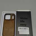 Magnetic for iPhone 17 Pro Leather Case, [Compatible with Magsafe] Business Classic Style Shockproof Men WomenProtective Slim fit Phone Cover for iPhone 17 ProBrown