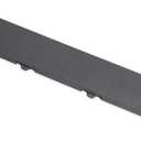 Garage Floor Transition Edge, Interlocking Modular Garage Floor Edging Compatible with RaceDeck, GarageTrac & GarageDeck Tiles (Male, 11 Pack, Graphite) | Beveled transition edge, Snap-together installation, Fits RaceDeck GarageTrac and GarageDeck tiles, Made in USA