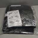 SpaceAid 6 Pack Bed Sheet Organizer and Storage, Foldable Sheet Organizer with Window for Linen Closet, Set Folder Keeper for Queen & King Size Bedding Storage (Black)