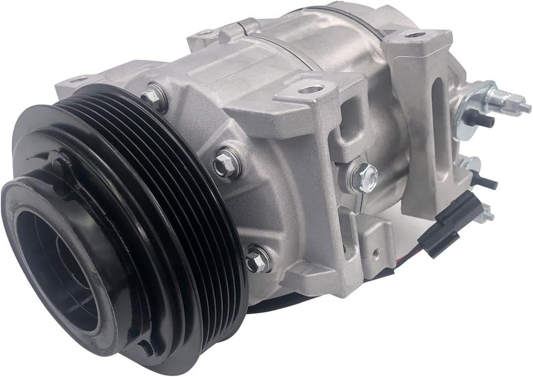 Dearl A/C AC air condition compressor with Clutch L4 2.5L compatible with Nissan 07-12 Altima Sentra 07 08 09 10 11 12 (2007 2008 2009 2010 2011 2012) Dearl A/C AC air condition compressor with Clutch L4 2.5L compatible with Nissan 07-12 Altima Sentra 07 08 09 10 11 12 (2007 2008 2009 2010 2011 2012)