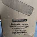Beddle Mattress Topper,3 Inch Queen Size Gel Memory Foam Bed Topper,Pressure Relief for Back Pain