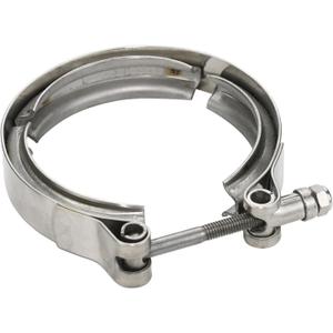 AKIHISA 1.75 Inch V Band Clamp-Stainless Steel_304, for Turbo Exhaust Down Pipe 1.75" OD Flange Kit, Racing Ford Pickup Truck Exchange Exhaust Accessories