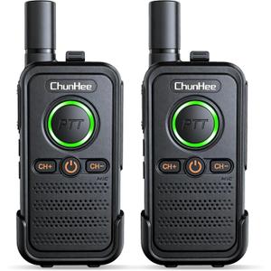 ChunHee Wireless Intercom System, 2 Way Voice Intercom for Home, 1.5-Mile Long Range, 16 Channels Portable Intercom with VOX & SOS Alarm, Easy Install Intercom for Elderly, Business & Basement