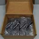 GBGS 8 Pcs Black 45-Degree Knee Bracket for 2x4 Post,13 Gauge