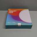 Roomratv Flush Mount Ceiling Light Fixture 2 Pack with Remote Control, Nightlight Warm 3000K, 12inch 28W Round Modern Ceiling Light, 3 Light Color Changeables, Brightness(10% to 100%) Adjustable (White)