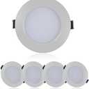 RV Boat Recessed Ceiling Light, 4-Pack, DC 12V-24V LED Down Light, All Aluminum