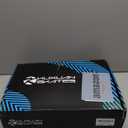 Kuxuan Skates Boys and Girls Camo Adjustable Roller Skates with Light up Wheels, Fun Illuminating Rollerskate for Kids Girls Youth (Large(3-6 US), Black)