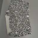 SHENHE Women's Sparkly Sequin Shorts Sexy Low Rise Y2k Glitter Rave Micro Shorts Hot Pants