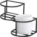 MorningRo 2 Pcs Bucket Holder 5 Gallon Horse Feed Pail Wall Mount 15.5" x 14.5" x 10" for Horse Livestock Water (Bucket Not Included)