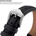 WFEAGL Compatible with Leather Apple Watch Band 41mm 40mm 38mm 42mm(series 11 10) Women, Top Grain Leather Strap Slim & Thin Replacement Wristband for iWatch Bands SE 3 2 1, Series 11 10 9 8 7 6 5 4 3 2 1