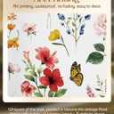 Crescent Bag for Women - Nylon Small Crossbody Bags for Women Adjustable Shoulder Strap Cute Waterproof, for Travel (White Floral)