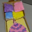 jackinthebox Poke Poke Art  Magical Theme, Mess-Free Fabric Art and Craft, Flower Pressing Kits, Gift for Kids, Girl Gifts, DIY Activity Boy Gift, Toys for Girls and Boys Ages 4 5 6 7 8