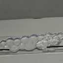 Acrylic Transparent Computer Keyboard Stand with Gel Cloud Keyboard and Mouse Wrist Rest, Ergonomic Tilting 3-in-1 Set, Relieves Painful Typing, for Office/Computer/Laptop/Gaming