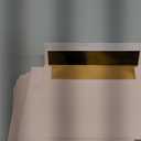 50 Pack Blush Pink 5x7 Envelopes for Invitations, Wedding, A7 Size with Bronze Lining and Self Adhesive Peel and Stick