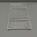 Foil and Plastic Wrap Organizer Kitchen Under Cabinet Desk Pantry Hanging Organizer Storage Foldable Rack (White