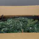 24 Inch Artificial Pre-Lit Christmas Wreath, Warm White & Multi-Color Lights with Timer, Battery Operated, Berries, PineconesHoliday Decoration for Front Door, Outdoor