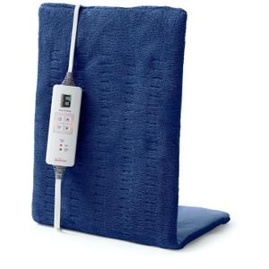 Sunbeam XL Heating Pad for Back Neck and Shoulder Pain Relief Auto Shut Off 6 Heat Settings Extra Large 12 x 24 Navy Ideal for Muscle Aches and Arthritis Pain