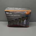 Otdair 96 LED Solar Lights Outdoor Upgraded 6 Pack, 43" Tall & Super Larger Size, Waterproof Tiki Torches for Outside, 2200mAh Solar Solar Torch Light with Flickering Flame for Path Yard Garden (Warm)