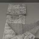 Restydon 2x3 Washable Rug Runner for Bathroom, Soft Entryway Rug for Laundry Room, Kitchen, Vintage Abstract Hallway Runner for Bedroom, Anti-Slip Door Mat Indoor Entrance(2'x3', Grey/Ivory)