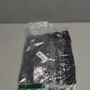 OQQ Women's Flared Pants High Waisted Yoga Leggings Stretchy Bell Buttom Wide Leg Black, XL