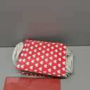 Thenshop 24 Sets Valentine's Day Gift Bags with Tissue Paper Valentine's Day Party Favors Bags with Handles Heart Paper Treat Goodie Candy Decor for Wedding Party Supplies