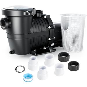 LANCHEZ In/Above Ground Pool Pump, High Flow (Variable Speed, 2 HP, 6600 GPH, 230V)
