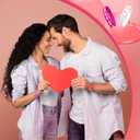 120 PCS Valentine's Day Rubber Wristbands For Adult Party Supplies and Party Favors