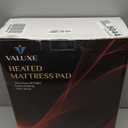 Heated Mattress Pad Queen Size Quilted Zone Heating Electric Bed Warmer Luxury Comfort Heat Mattress Pad Cover Dual Controller10 Heat Setting | 1-12 Hours Auto Shut Off | with 8-21 Inch Deep Pocket