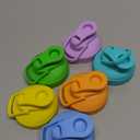 Aieve 6 Pack Mason Jar Lids, Regular Mouth Pour Spout Lid with Flip Top, Canning Lids for Ball Mason Jars to Drinking & Storing Milk Coffee Lemonade Salad Dressing, Reusable, Leak-Proof