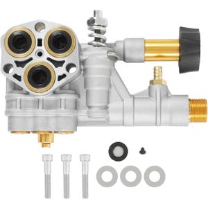 7108366 Pressure Washer Pump Manifold Replacement for Axial Cam Pressure Washer Pump 510020 520006 Cleaning Manifold