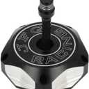 CNC Billet Gas Cap Cover Dirt Bike Gas Fuel Tank Cap with Air Vent Hose For For XR70R XR80R XR100R CRF250X CRF250R XR400 CRF450R CRF450X XR600L TRX400EX - Black