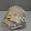 Hiasan Short Blackout Curtains for Bedroom - Thermal Insulated & Energy Saving Window Curtains for Living Room, 2 Drape Panels Sewn with Tiebacks, Beige, 38 x 45 Inch