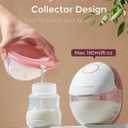 Momcozy Breast Pump Hands Free Mobile Style | M6, Wearable Breastfeeding Electric Breast Pump Ideal Rhythm More Milk, DoubleFit Flange More Fit & Discreet with 3 Modes 9 Levels, 24mm - 2 Pack Cozy Red