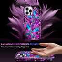 Casetego for iPhone 14 Pro Max Case,Compatible with MagSafe,[Military Grade Drop Test] Full Body Protection Slim Shockproof Rugged Marble Women Girls Case for iPhone 14 Pro Max 6.7 inch,All Purple