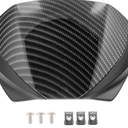 Motorcycle Front Headight Fairing Windshield Cover for Triumph Trident 660 Trident660 2021 2022 2023 Windscreen Mask Cowl Wind Shield Deflector Protector (Carbon Fiber Look)aqq