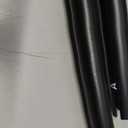 Zenna Home Matte Black, Curved Shower Curtain Rod, Tension or Permanent Mount, Easy Install, Rounded for Extra Room, 50 to 72 Inches