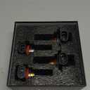 Fits for 2007-2013 Toyota Tundra Halogen Headlight Bulbs Combo, Ultra Bright 5000K White High Low Beam Headlight Bulbs, Plug and Play, 4 Pack