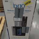 Brio Moderna Bottom Load Water Cooler Dispenser - Tri-Temp, Adjustable Temperature, Self-Cleaning, Touch Dispense, Child Safety Lock, Holds 3 or 5 Gallon Bottles, Digital Display and LED Light (Stainless Steel)