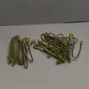 Zhengmy 16 Pcs 20 Inches Christmas Garland Ties Christmas Decorative Twist Ties for Banister Reusable and Flexible Twist for Xmas Home Decorations Holiday Craft Wrapping (Olive Green)