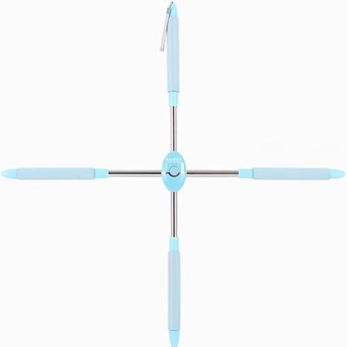RAINCE Back Straightener Posture Corrector - Adjustable Posture Corrector for Women, Men, Kids - Yoga Stick for Stretching, Rehab, and Mobility - Cushioned Neck Hump and Hunchback Corrector