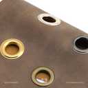 CRAFTMEMORE 5/8" (16MM) Hole 50 Sets Grommets Eyelets with Washers for Leather, Tarp, Canvas (Gunmetal)