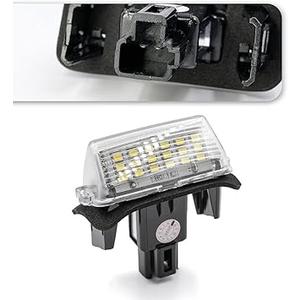 LED License Plate Lights Number Lamp for Toyota Camry(XV50) 2012-2017,Prius C (NHP10)2012-2019 Powered by High Power SMD Xenon White LED Error Free