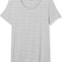 Amazon Essentials Women's Short-Sleeve Crewneck T-Shirt