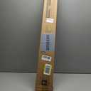 Wall Mounted Clothes Drying Rack 40 inches, Foldable Wall Mount Laundry Rack Folding Indoor, Drying Rack Clothing Collapsible, Hidden Space Saver with Wall Template, 6 Rods, White