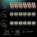 Sheba Perfect Portions Wet Cat Food Cuts in Gravy, with Sustainable Salmon, with Sustainable Tuna, and Delicate White Fish & Tuna, 2.6 oz. Twin-Pack Trays (24 Count, 48 Servings) (EXP 08/01/27)