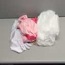 KaKaxi Halloween Costume Evening Dresses with Waist Belts Gloves Hats Golden Crown Leggings Earrings for Women (Large)