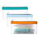 Mr. Pen- Clear Pencil Pouch, 8.50"x4.25", 3 Pack, Durable TPU Material, Medium Water-Resistant Pencil Bags with Smooth Zipper, Multipurpose Clear Pouch for Stationery, School, Office, Travel Supplies